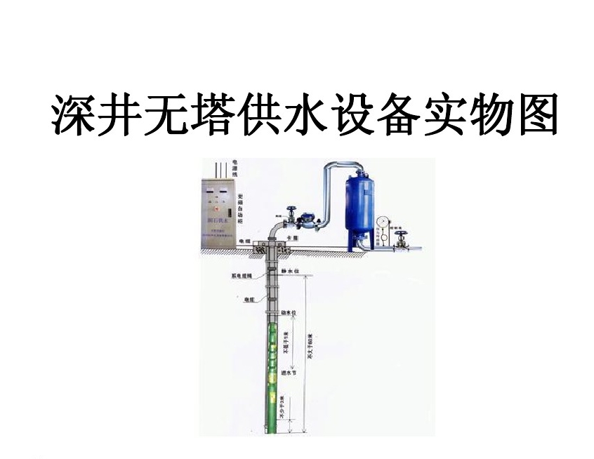 定南县井泵无塔式供水设备